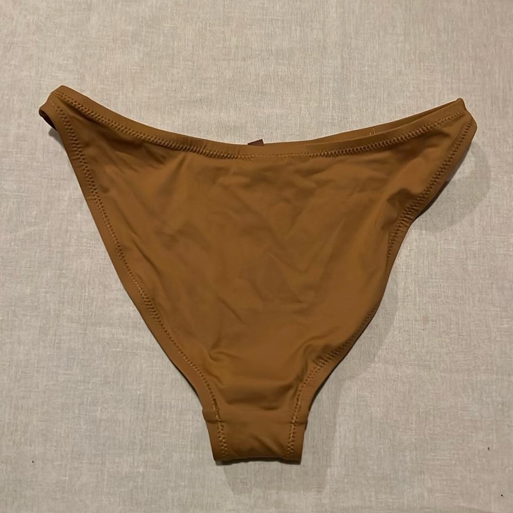 SKIMS almond full coverage bikini bottoms